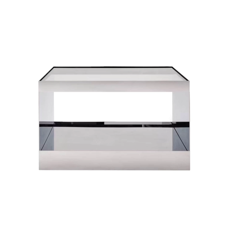 Table basse D'URSO L 68 Acier KNOLL