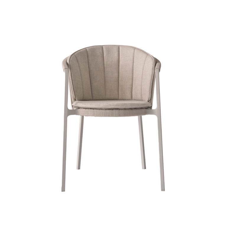 LAGRASSE avec coussin d'assise et dossier VIPP