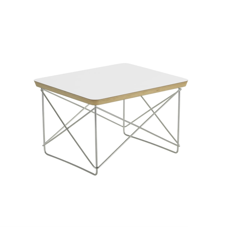 Table d'appoint guéridon LTR Blanc VITRA