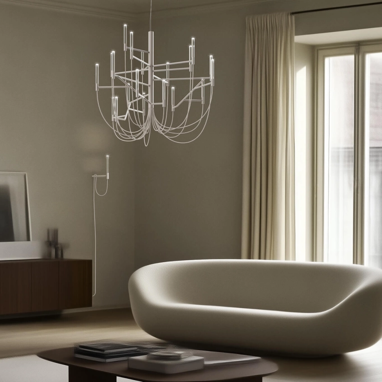 Pendant Light ALLUMETTE M White FOSCARINI