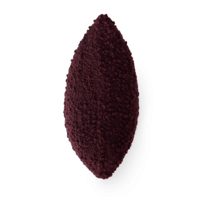 Coussin BOBBLE 45x45 Bordeaux TOM DIXON
