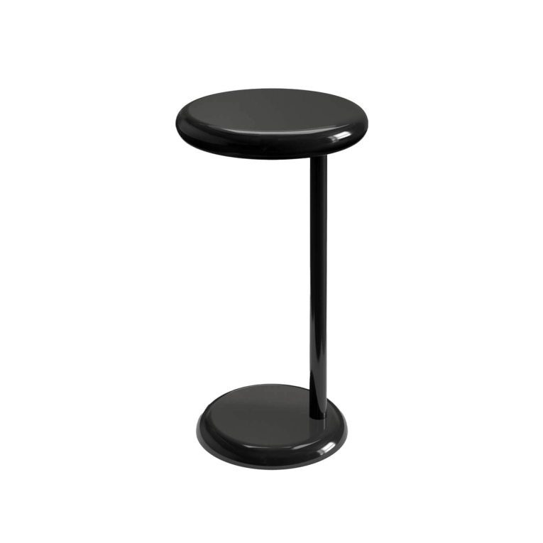 Table d'appoint guéridon SPOT Noir TOM DIXON