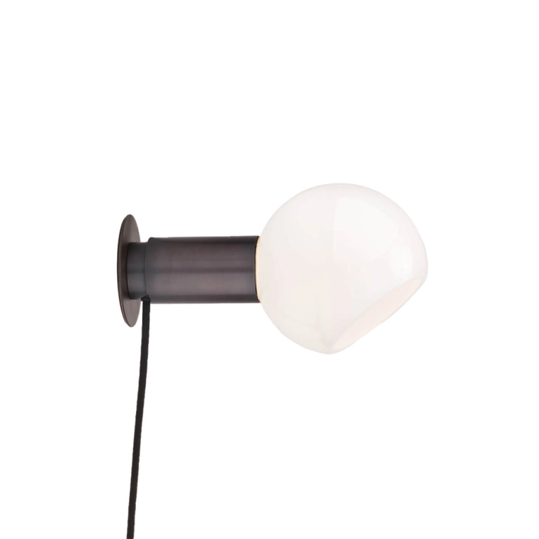 Wall light DONYA with plug Browned Copper ANOUR
