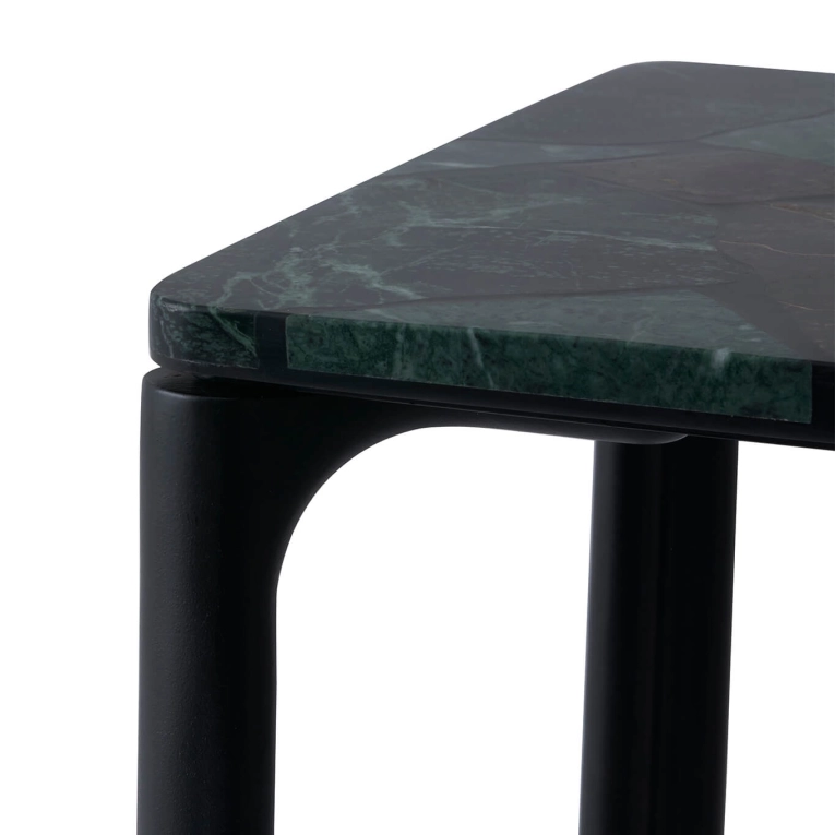 Table d'appoint guéridon SMASH H 50 Marbre TOM DIXON