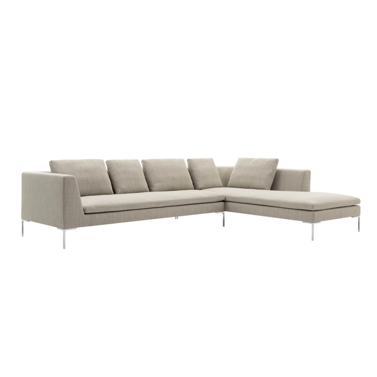 CHARLES angulaire droit Rattier Astro Corde B&B ITALIA