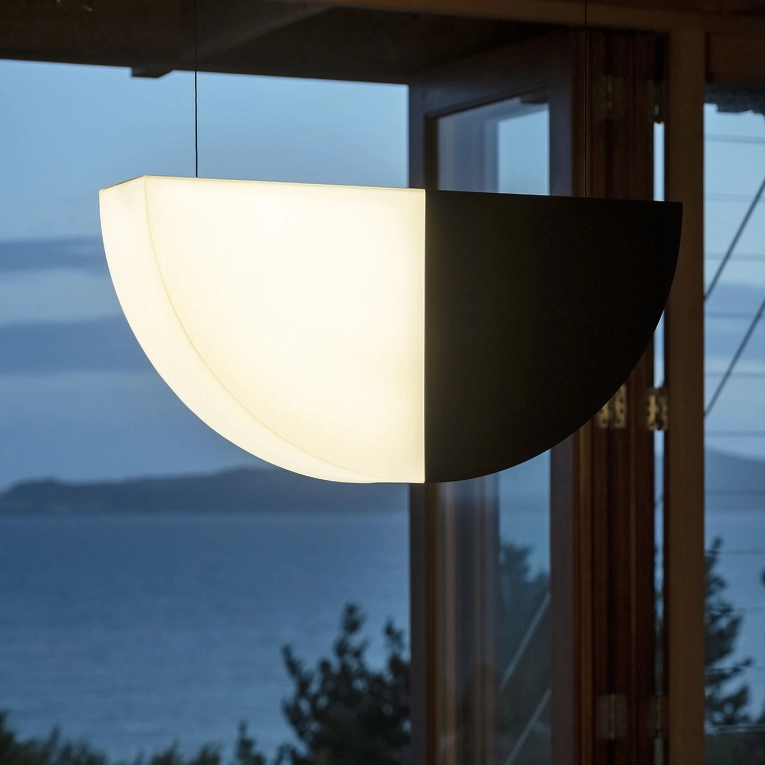 Suspension PHASE Large Bronze foncé RESIDENT
