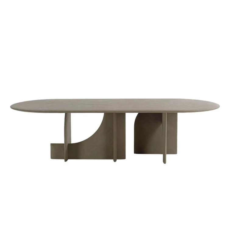Dining Table SELCE-T L 300 Bruciato GALLOTTI & RADICE