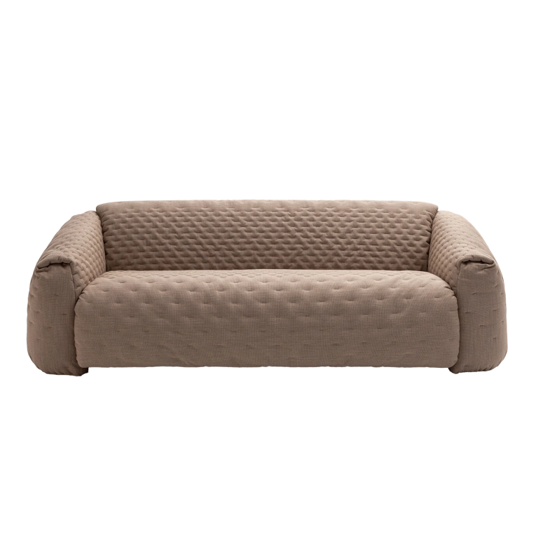 Sofa bed QUILT Brown CAMPEGGI