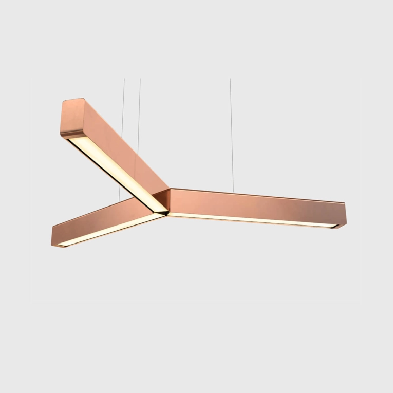 Pendant Light Y-MODEL Polished Copper ANOUR
