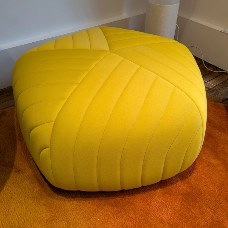 Pouffe FIVE Yellow MUUTO