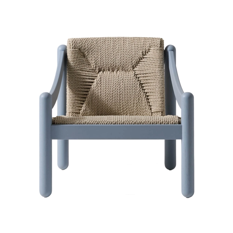 Outdoor Lounge Chair NOVETRENTA Cord Powder CASSINA
