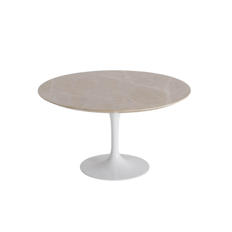Coffee Table SAARINEN Emperador Light satin-finish marble KNOLL