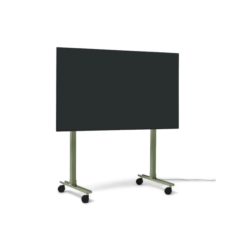 Support TV STRAIGHT ROLLIN' Vert Mousse PEDESTAL