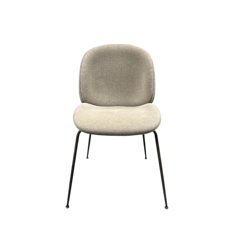 Dining Chair BEETLE Curly Beige GUBI