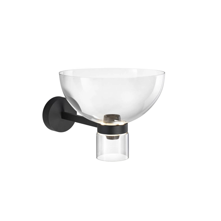 Applique NOCTURNE WALL BOWL Noir FLOS