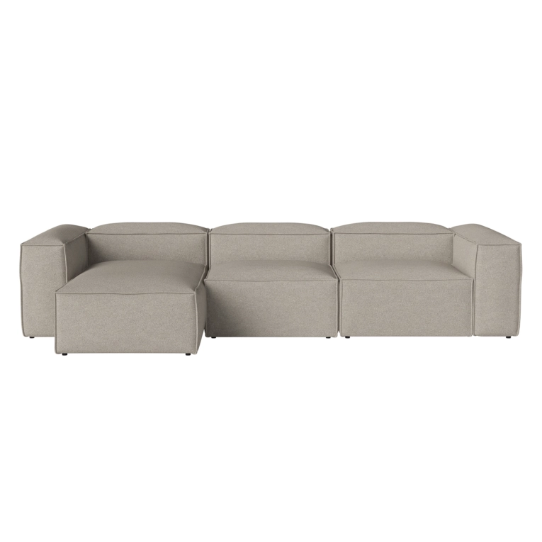 Canapé COSIMA Chaise Longue Gauche 340x100 Monza Sand BOLIA