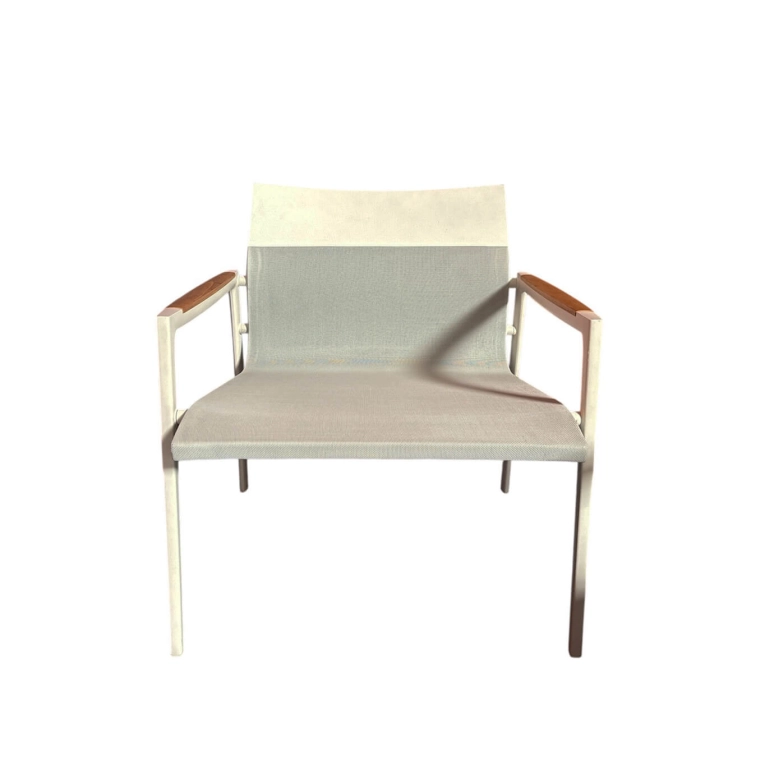 Easy chair DEAN Blanc/Grey DEDON