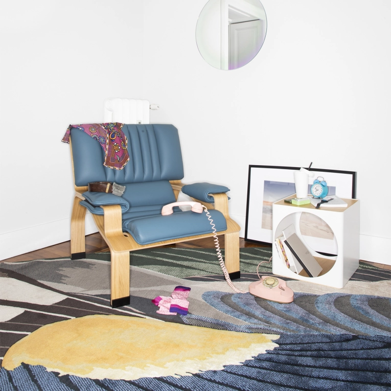 Fauteuil SUPERCOMFORT Bleu B-LINE