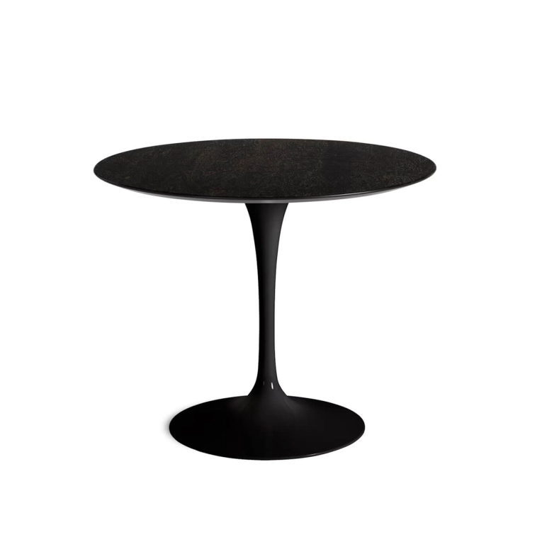 Dining Table SAARINEN Topo Noir KNOLL