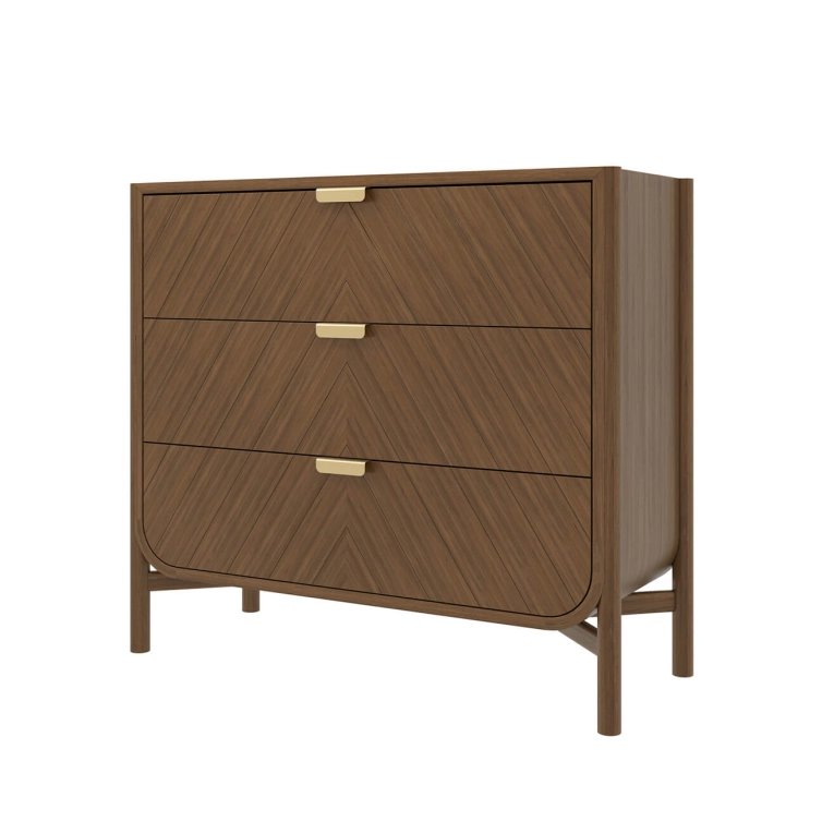 Meuble de rangement Commode MARIUS Noyer HARTO