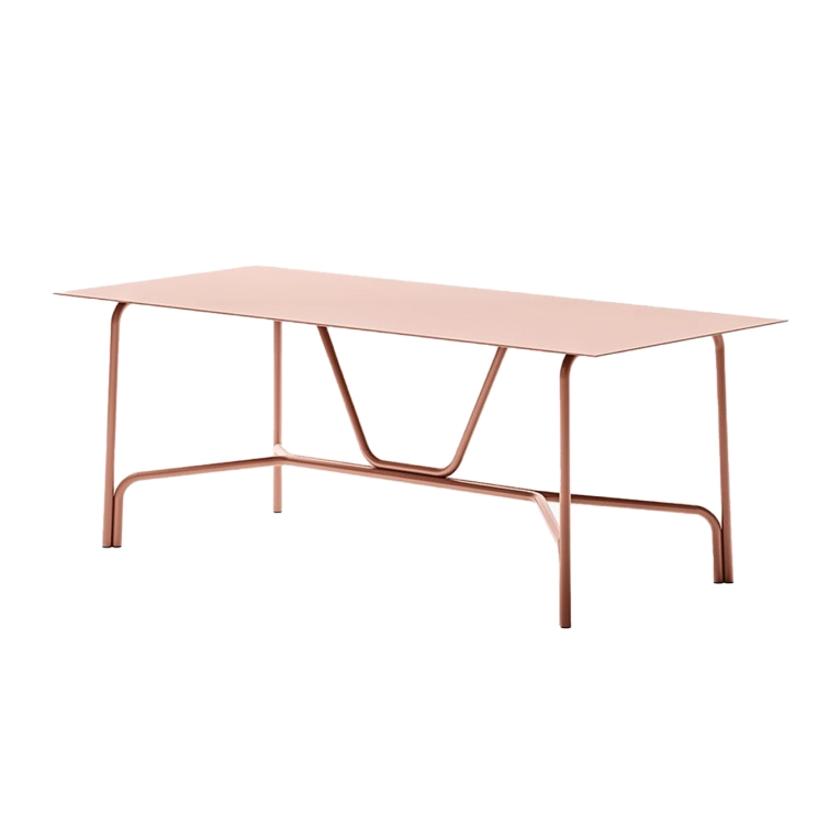 Table extérieure SALO L 203 Terre cuite UNOPIÙ