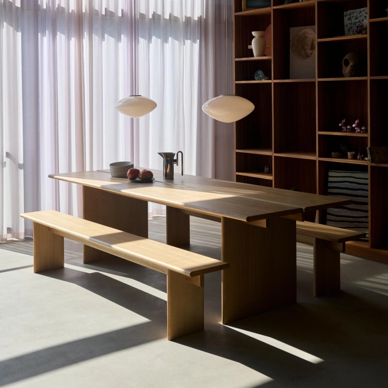 Designer Bench ITA OS5 Oak AND TRADITION