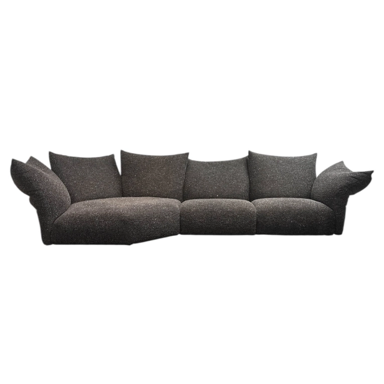 STANDARD Tissu Galena gris pailleté EDRA