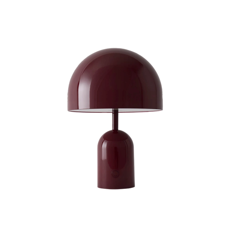Lampe à poser BELL PORTABLE Bordeaux TOM DIXON