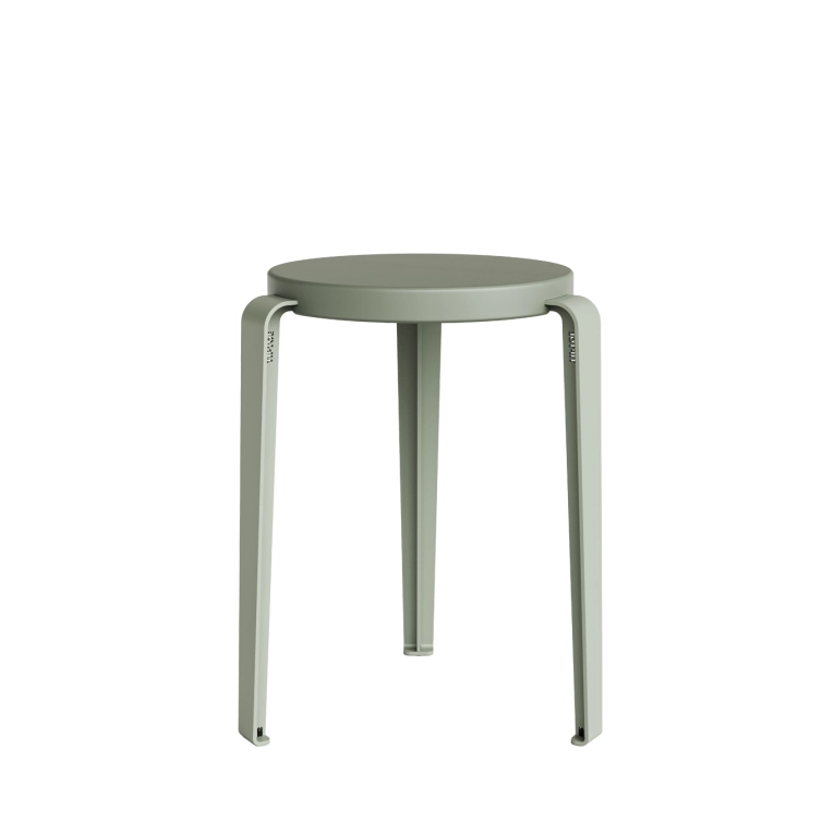 Stool LOU CHROMA Eucalyptus Grey TIPTOE