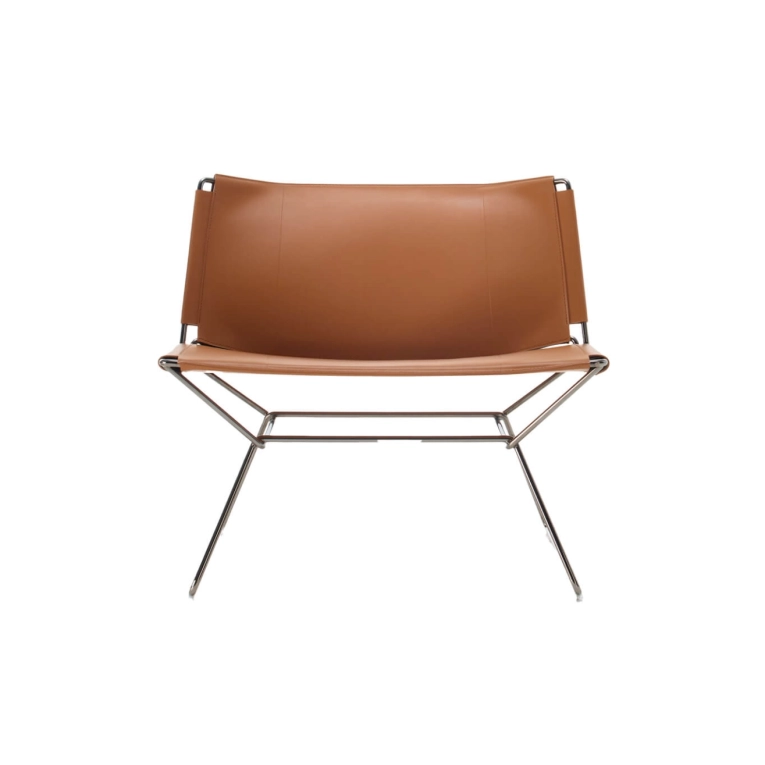 Fauteuil NEIL LEATHER Naturel MDF ITALIA
