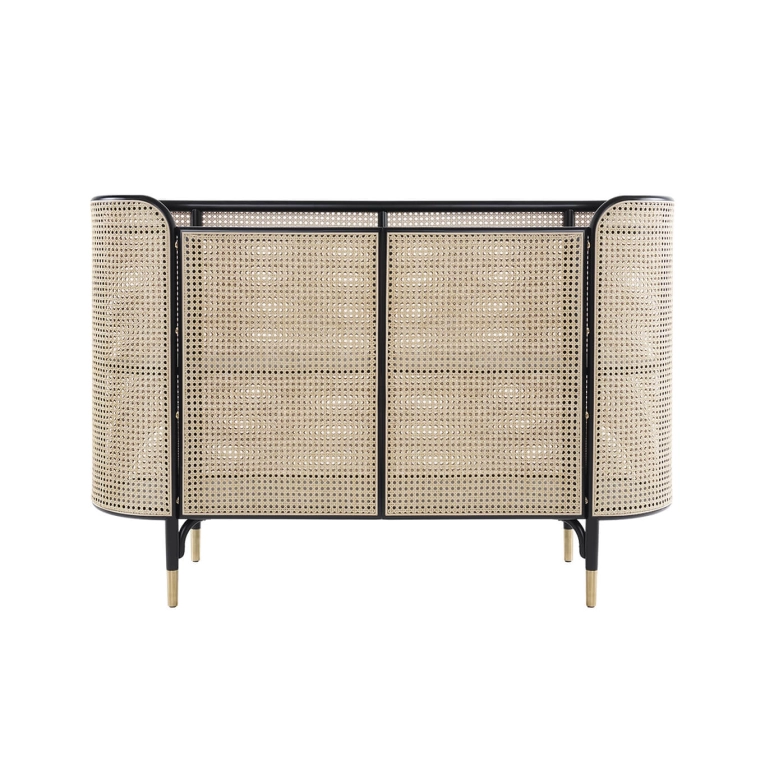 Meuble de rangement Buffet MOS Noir GEBRÜDER THONET VIENNA
