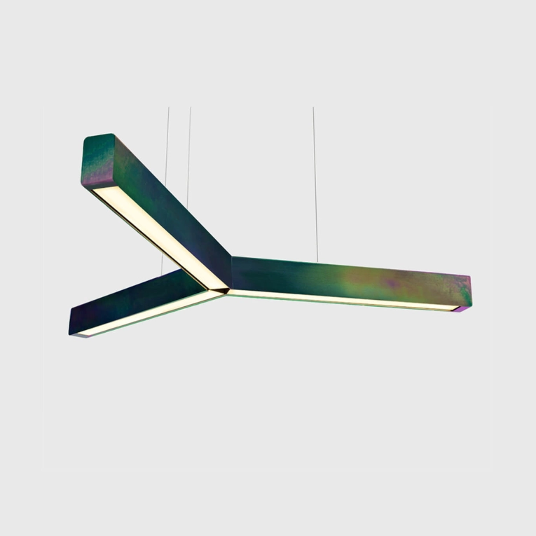 Pendant Light Y-MODEL Dark Opal Chrome ANOUR