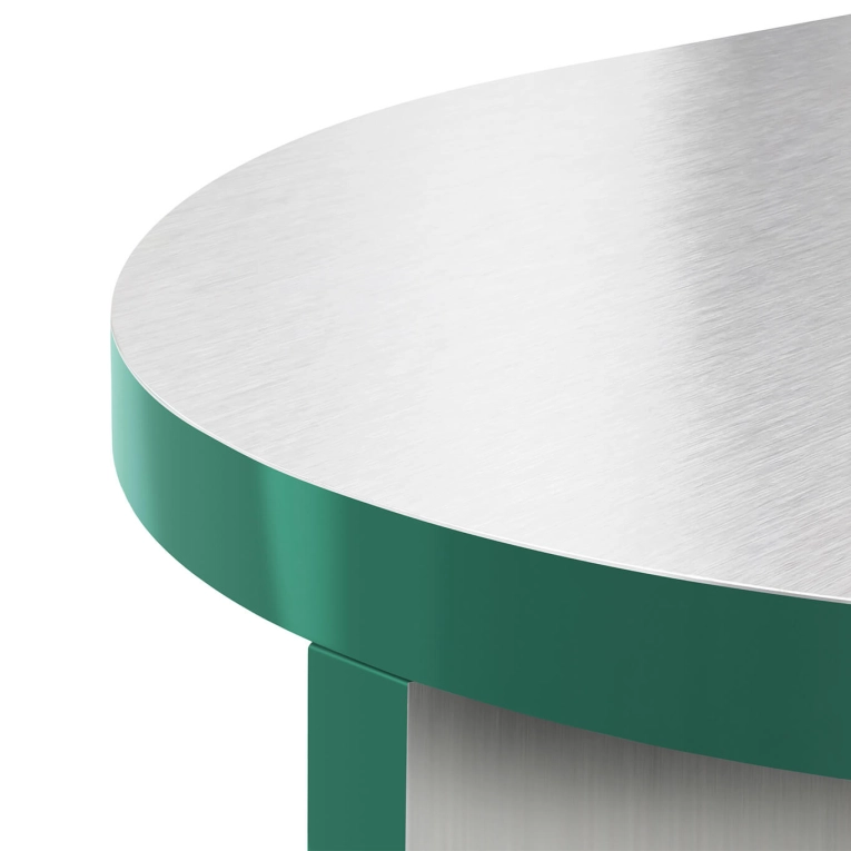 Table basse SLICE ME 140x75 Vert ZANOTTA
