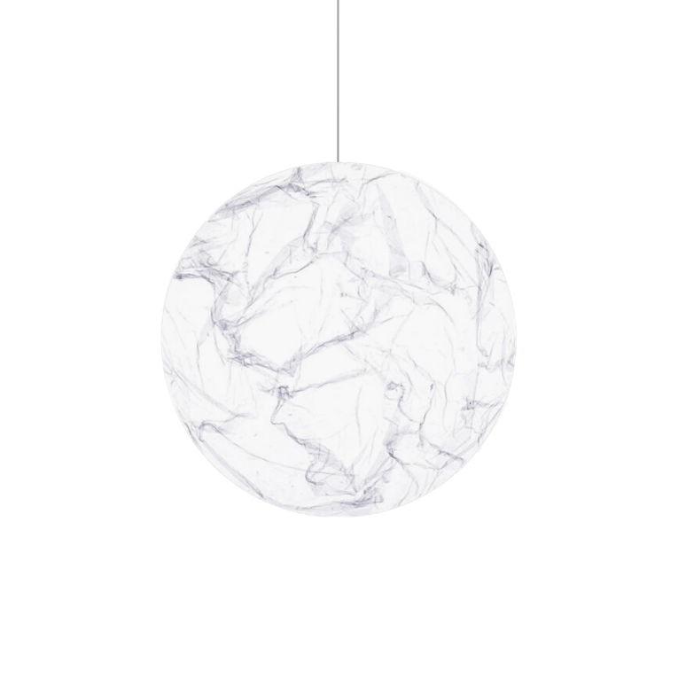 Pendant Light MOON 120 White DAVIDE GROPPI
