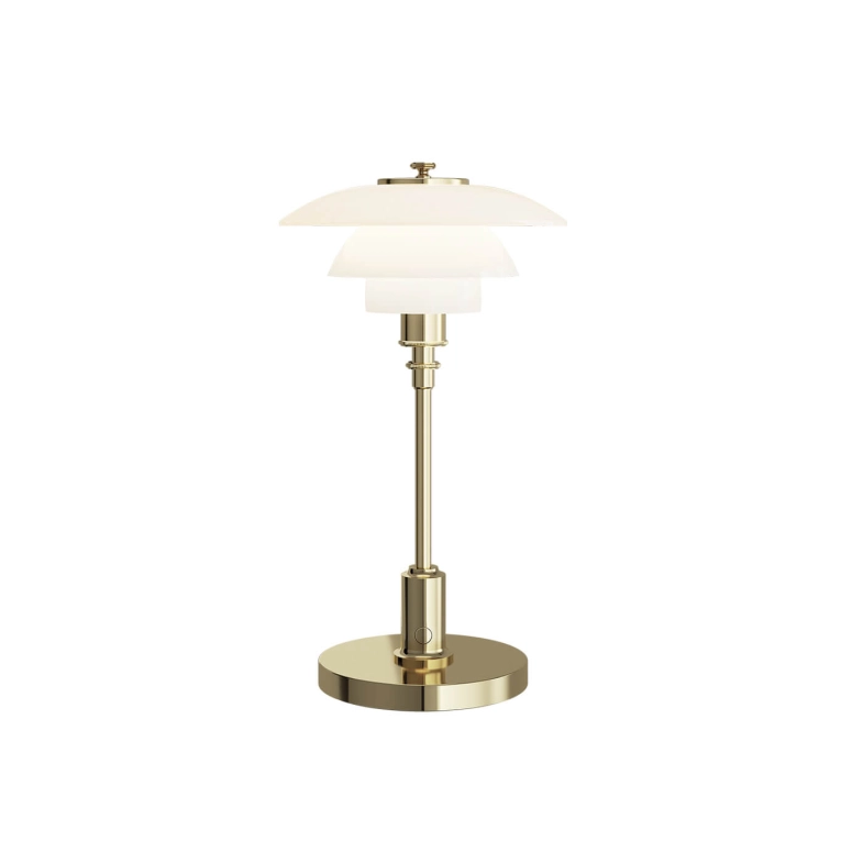 Lampe sans fil PH 1/1 PORTABLE Laiton métallisé LOUIS POULSEN