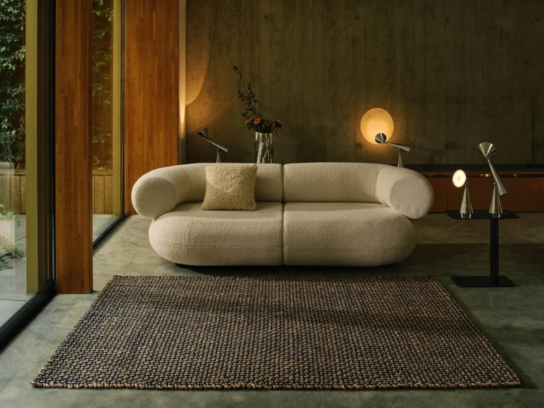 Tapis Tapis WEAVE 170x240 Bleu TOM DIXON