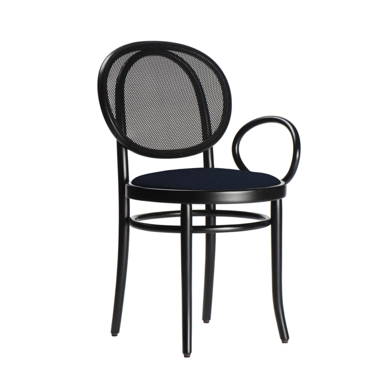 Chaise N.0 Noir Résille/ Fuse 191 GEBRÜDER THONET VIENNA