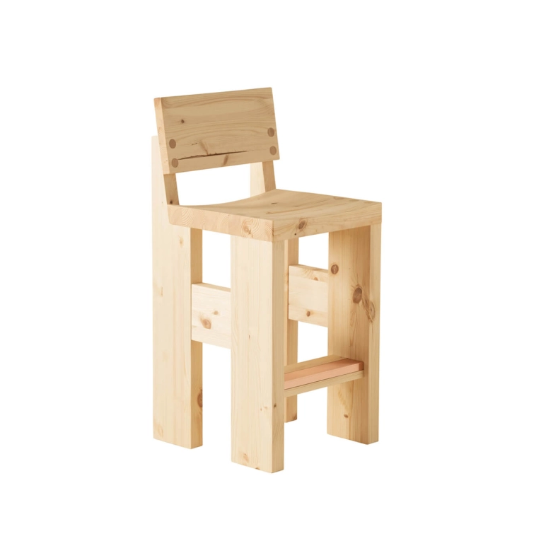 Tabouret haut 001 H 65 VAARNII