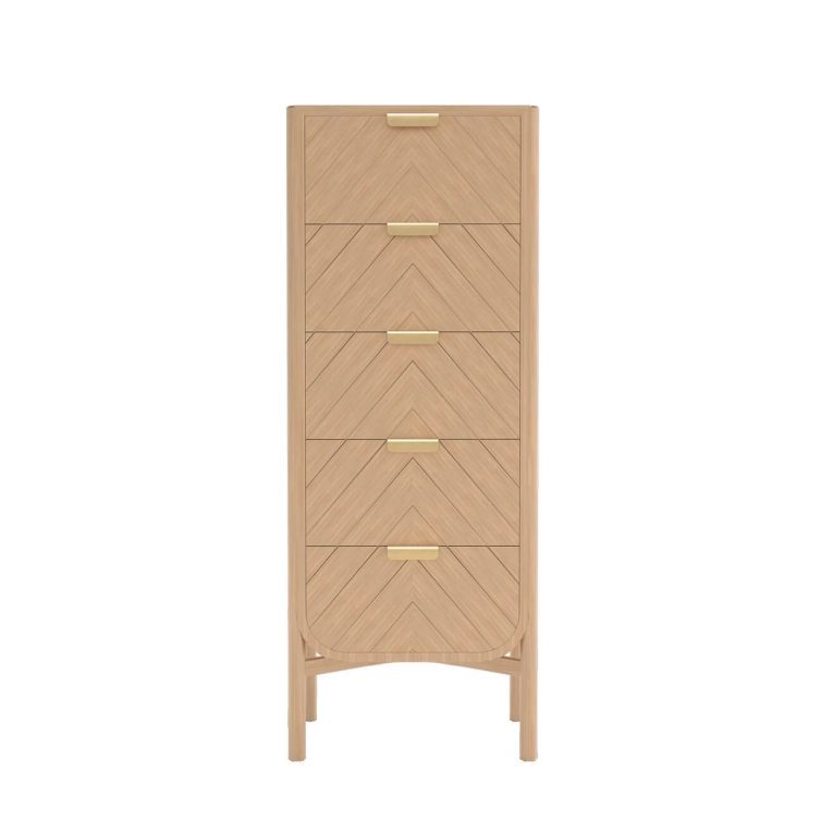 Meuble de rangement Chiffonnier MARIUS Chêne HARTO