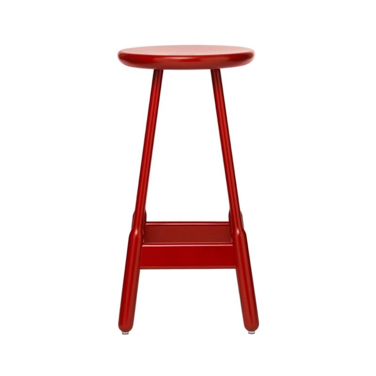 ALBERT BAR STOOL Rouge MASSPRODUCTION