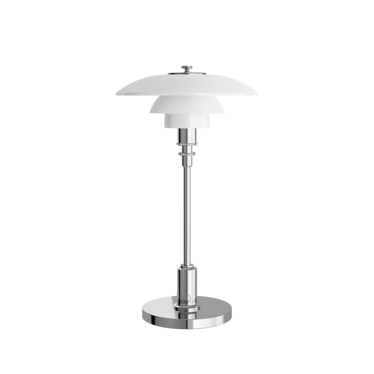 Lampe sans fil PH 2/1 PORTABLE Chromé haute brillance LOUIS POULSEN