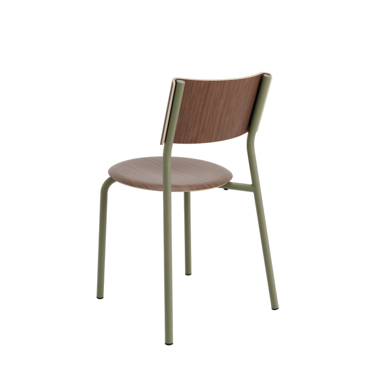 Chaise extérieure SSD Noyer Vert Kaki TIPTOE
