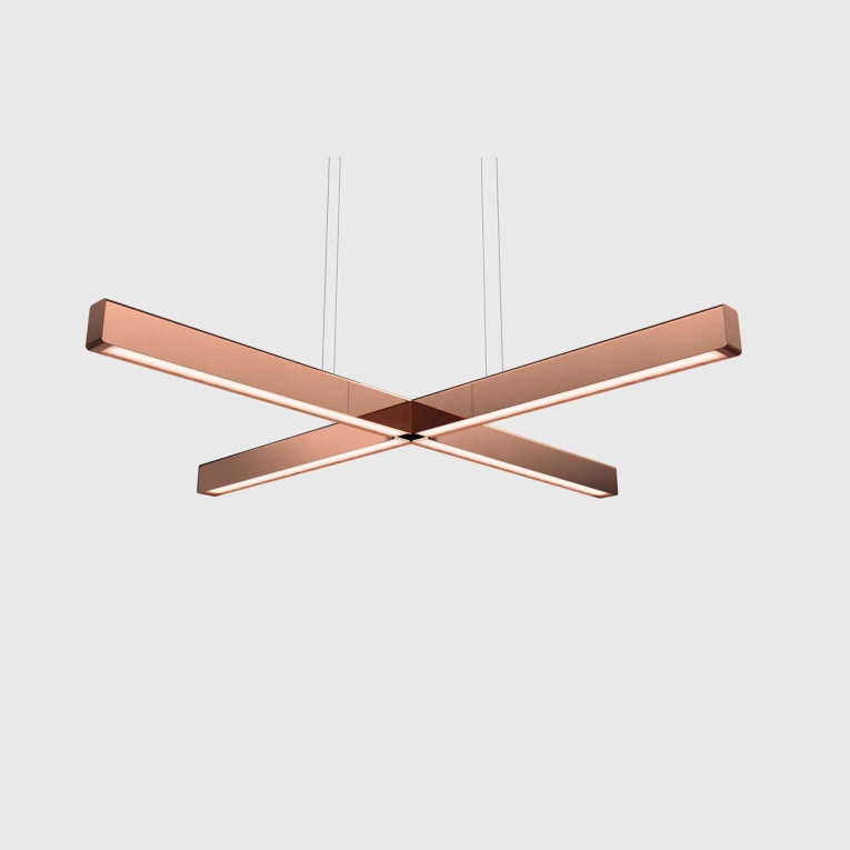Pendant Light X-MODEL Polished Copper ANOUR
