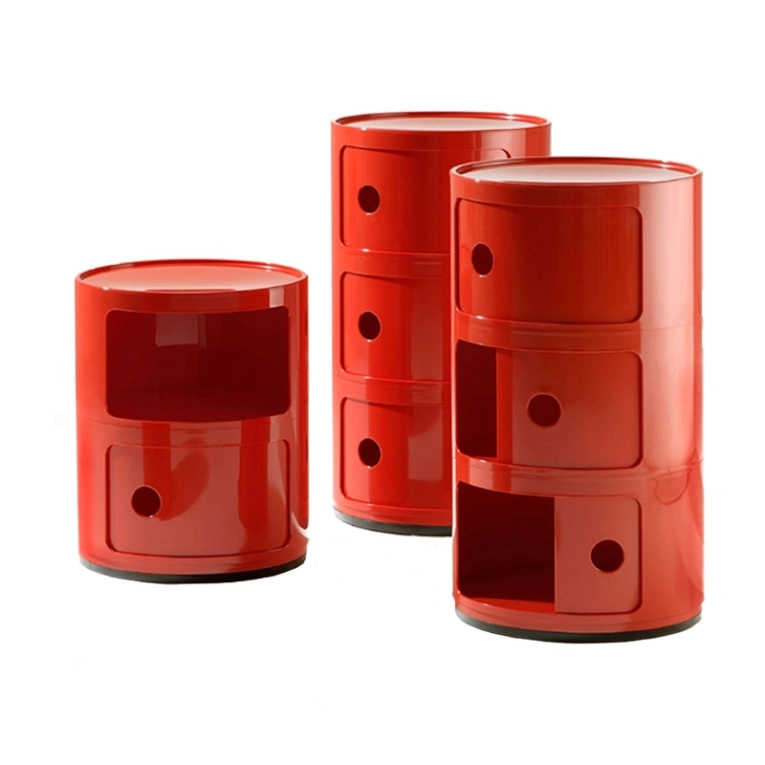 Storage Unit COMPONIBILI 2 drawers Red KARTELL