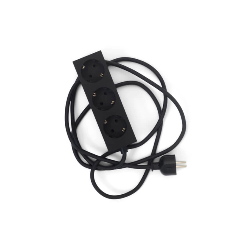 Multiprise POWER 2 m Charbon PEDESTAL