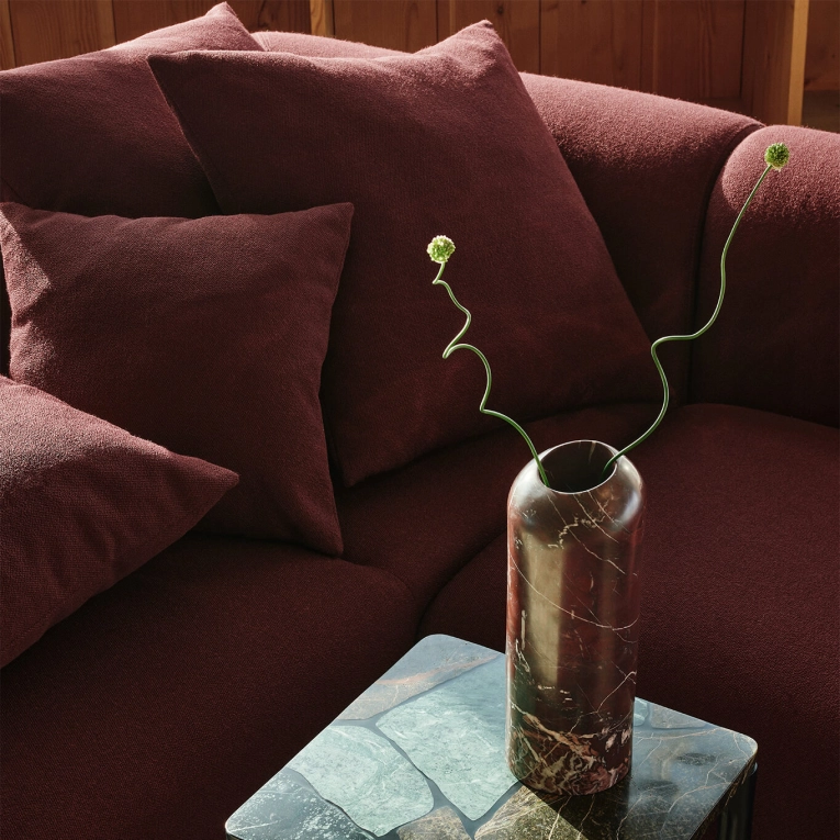 Vase BOULDER TALL VASE Marbre Brun TOM DIXON