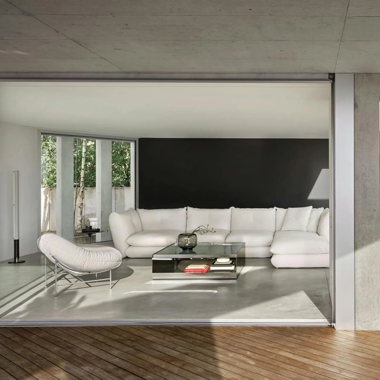 Coffee Table D'URSO L 122 Red KNOLL