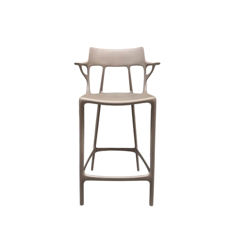 Bar Stool A.I. RECYCLED Grey KARTELL