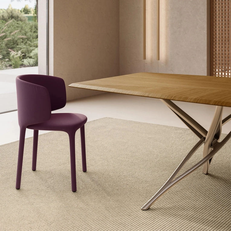 Chaise PAT avec accoudoirs Donegal 01 MDF ITALIA