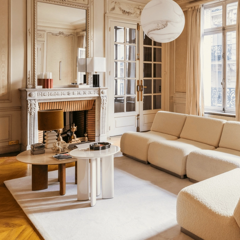 Rug LUNA Cream white THE SOCIALITE FAMILY